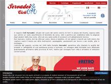 Tablet Screenshot of cicliservadei.it